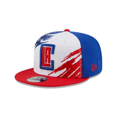 Sapca New Era Los Angeles Clippers NBA Splatter 9FIFTY Snapback - Albastri